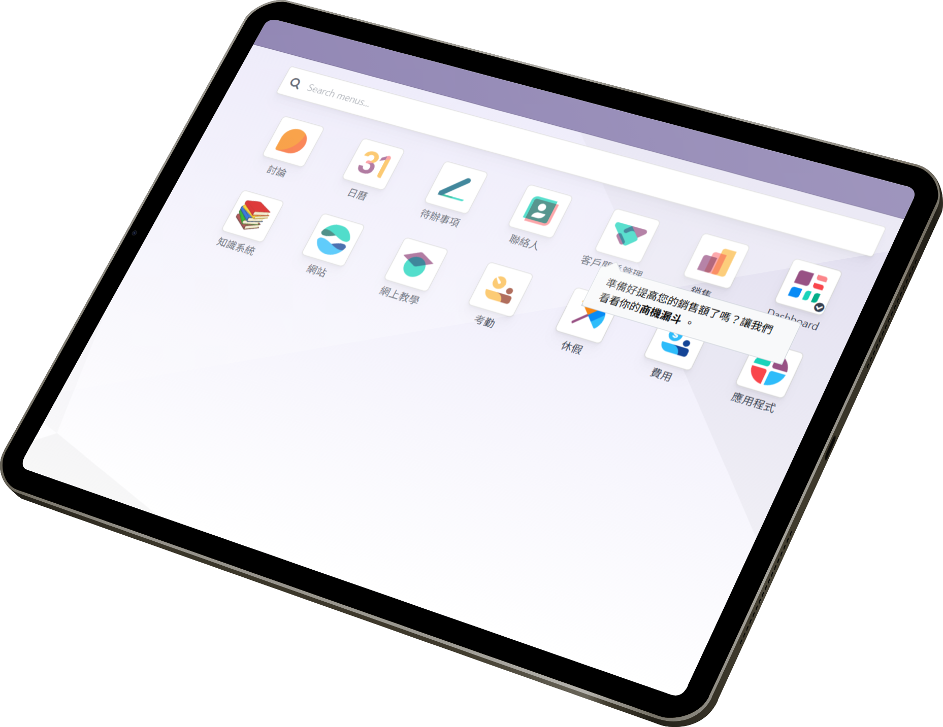 Odoo ERP Interface